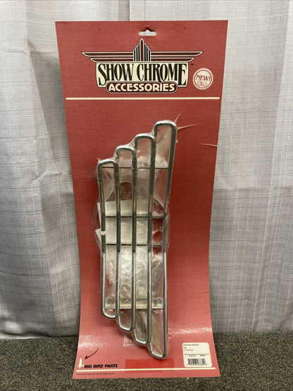 NEW SHOW CHROME 52-541 CHROME CRUIS WING RADIATOR GRILLE GL 1500/6