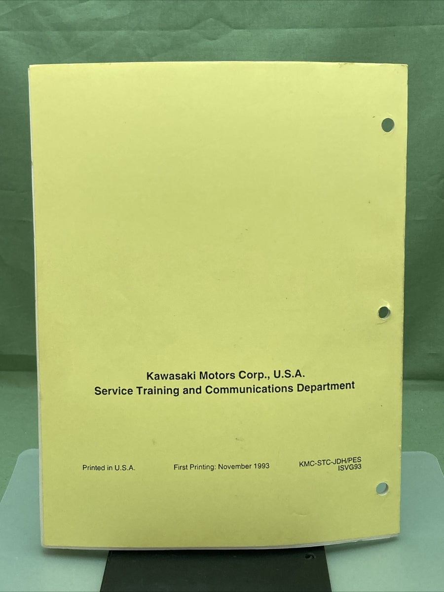 KAWASAKI KMC-STC-JDH/PESISVG93 TROUBLESHOOTING IGNITION SYSTEMS VIDEO GUIDE