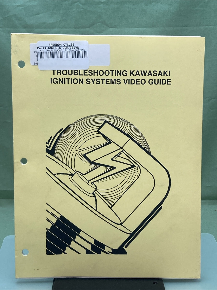 KAWASAKI KMC-STC-JDH/PESISVG93 TROUBLESHOOTING IGNITION SYSTEMS VIDEO GUIDE