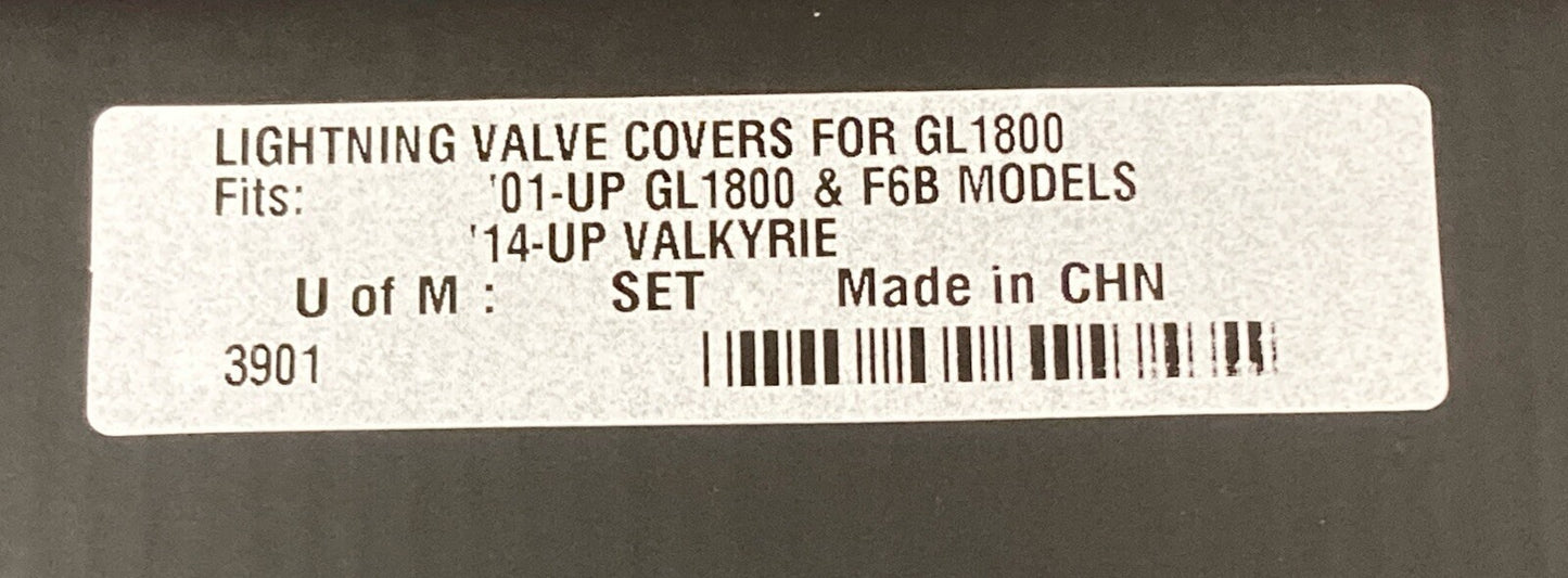 NEW KURYAKYN 3901 LIGHTNING VALVE COVERS