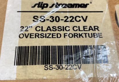 NEW SLIPSTREAMER SS-30-22CV 22" CLASSIC CLEAR OVERSIZED FORKTUBE