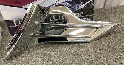 NEW KURYAKYN 7368 LOUVERED CHROME BATTERY BOX COVERS GOLDWING GL1800 2012-UP