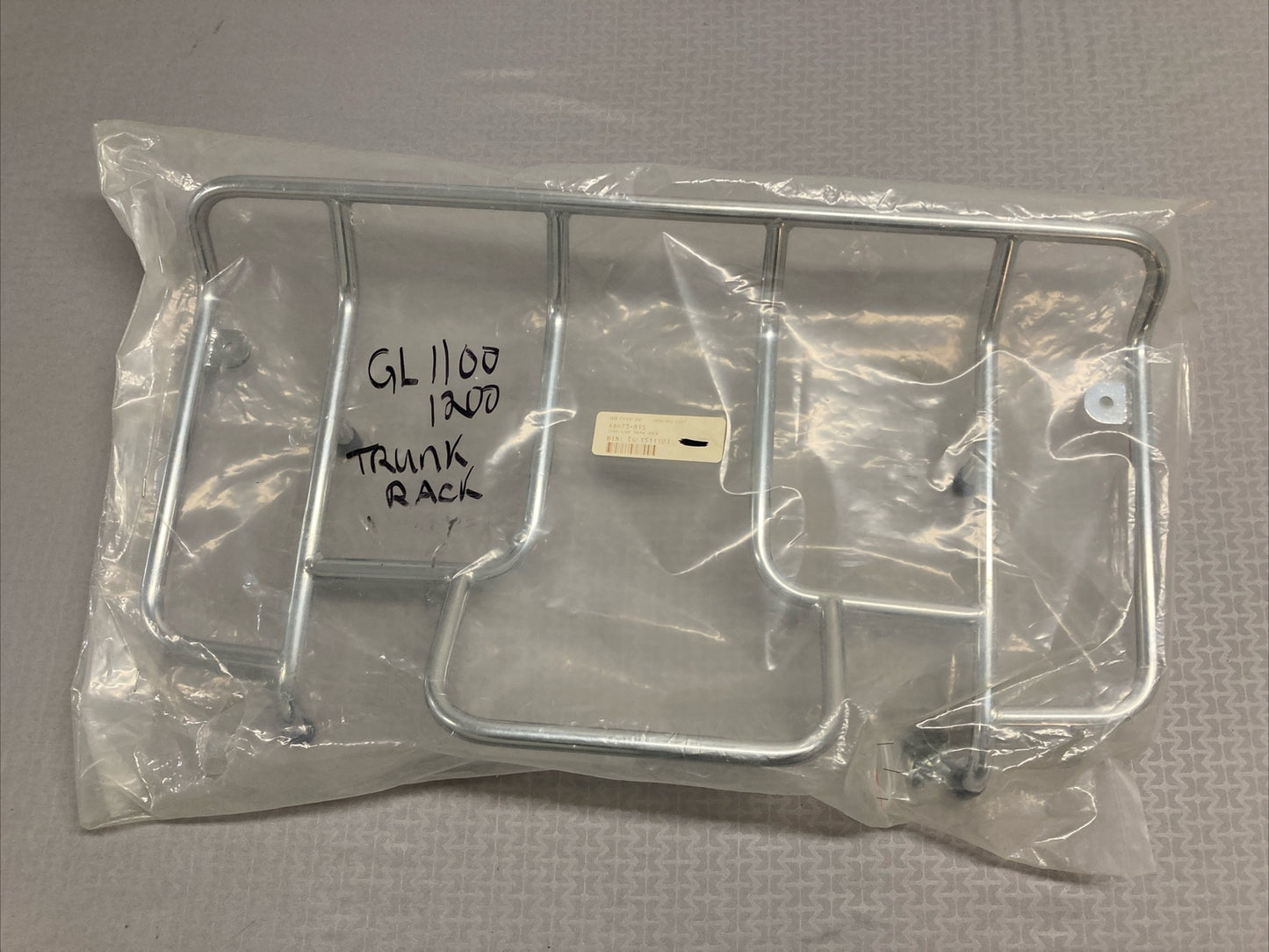 NEW Add On Accessories 673-815 Chrome Trunk Luggage Rack GOLDWING GL1100/1200