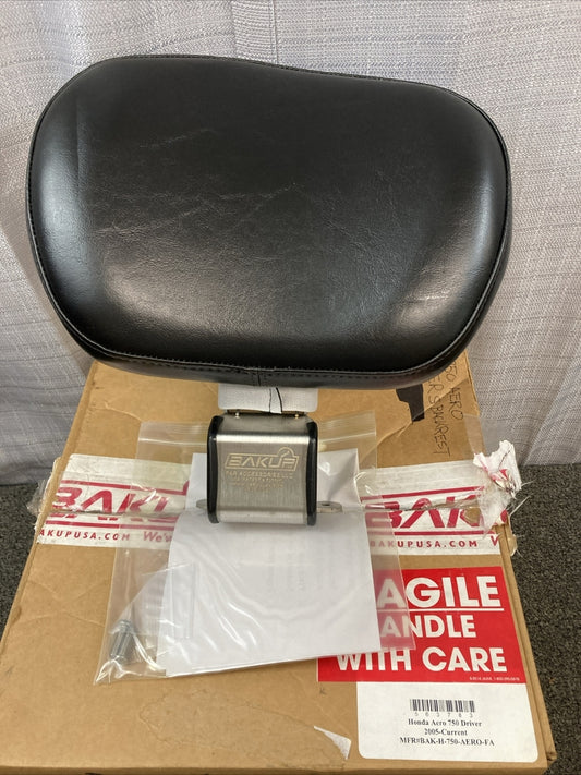 NEW BAKUP BAK-H-750-AERO-FA DRIVERS BACKREST HONDA AERO 750 2005-UP