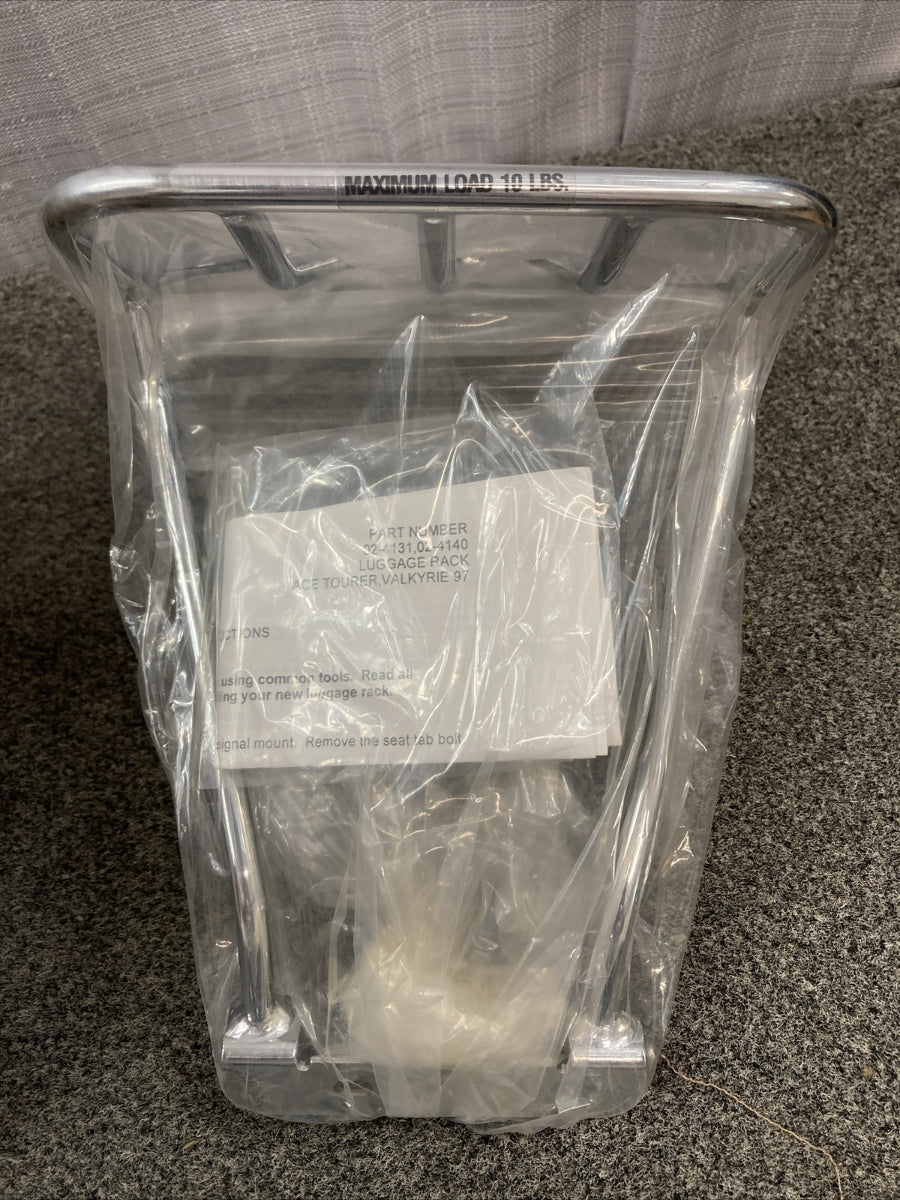 NEW COBRA 02-4131 CHROME LUGGAGE RACK HONDA SHADOW ACE TOUR