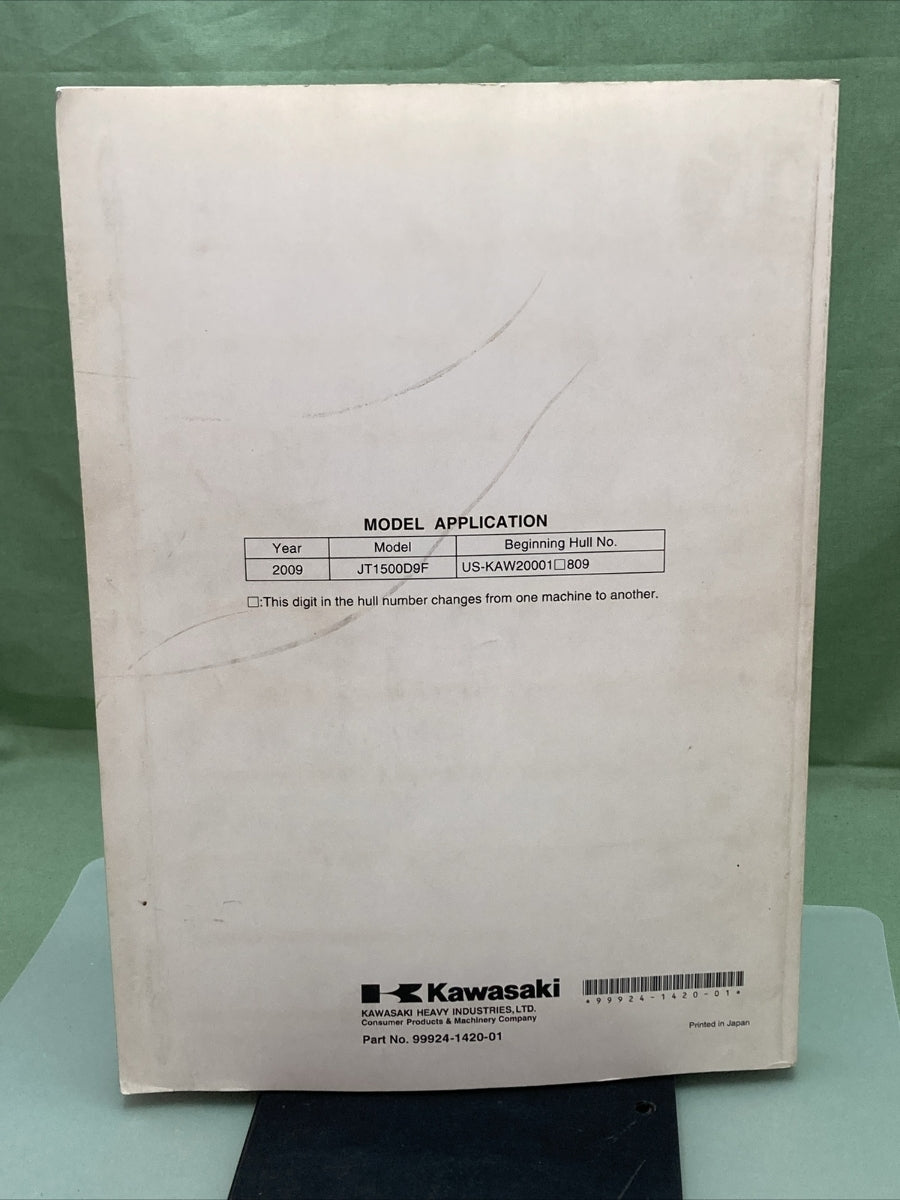 GENUINE KAWASAKI 99924-1420-01 STX JET SKI WATERCRAFT SERVICE MANUAL
