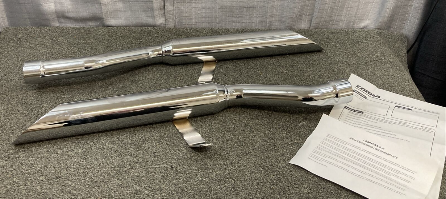 NEW COBRA 3165TSSC SLASH CUT EXHAUST FOR SUZUKI INTRUDER 1400 '87-'04
