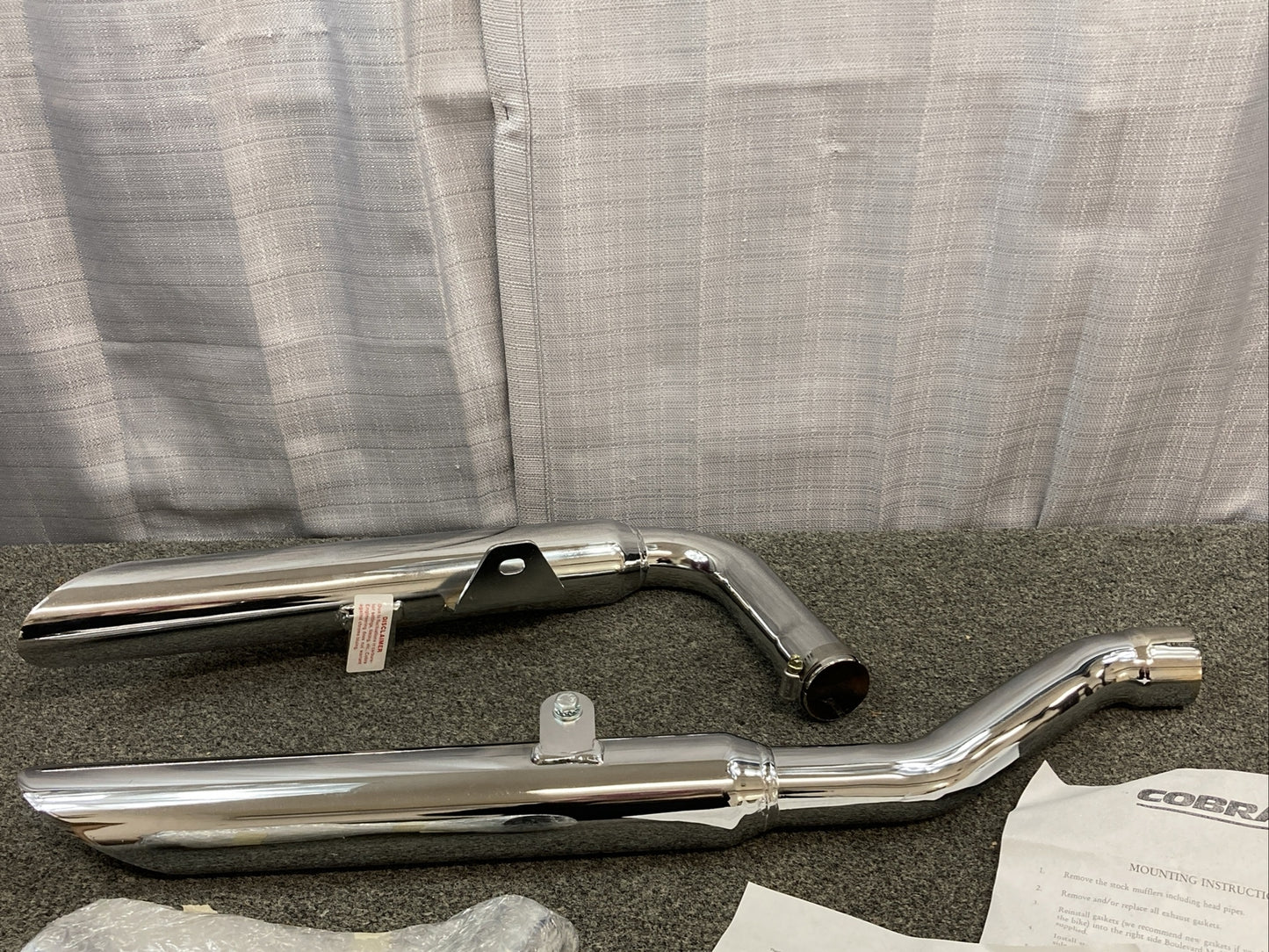 NEW COBRA 3163 BOULEVARD EXHAUST FOR SUZUKI INTRUDER 750/800 '90-93, 1400 '87-93