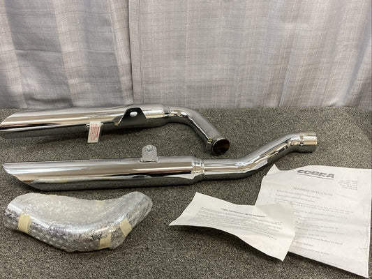 NEW COBRA 3163 BOULEVARD EXHAUST FOR SUZUKI INTRUDER 750/800 '90-93, 1400 '87-93