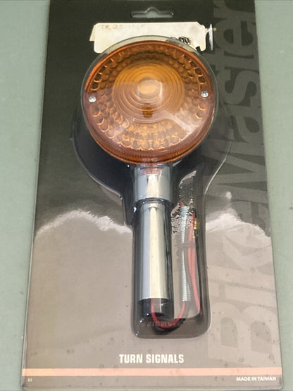 NEW GENUINE BIKEMASTER 26-4115 FRONT LEFT TURN SIGNAL