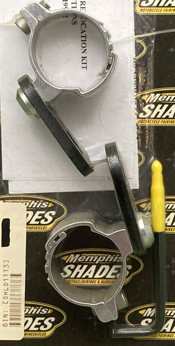NEW MEMPHIS SHADES MEM9992 TURN SIGNAL RELOCATION KIT FOR YAMAHA