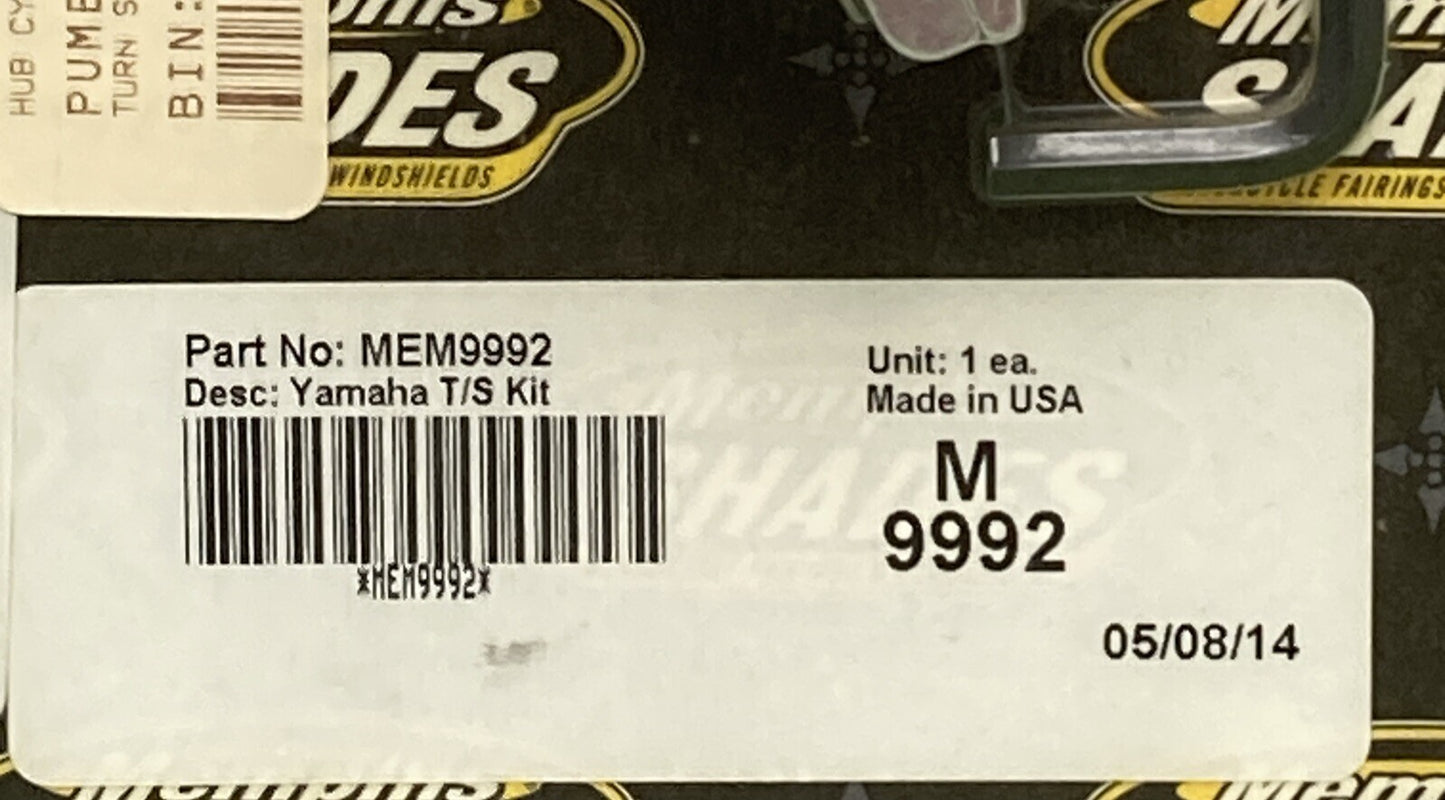 NEW MEMPHIS SHADES MEM9992 TURN SIGNAL RELOCATION KIT FOR YAMAHA