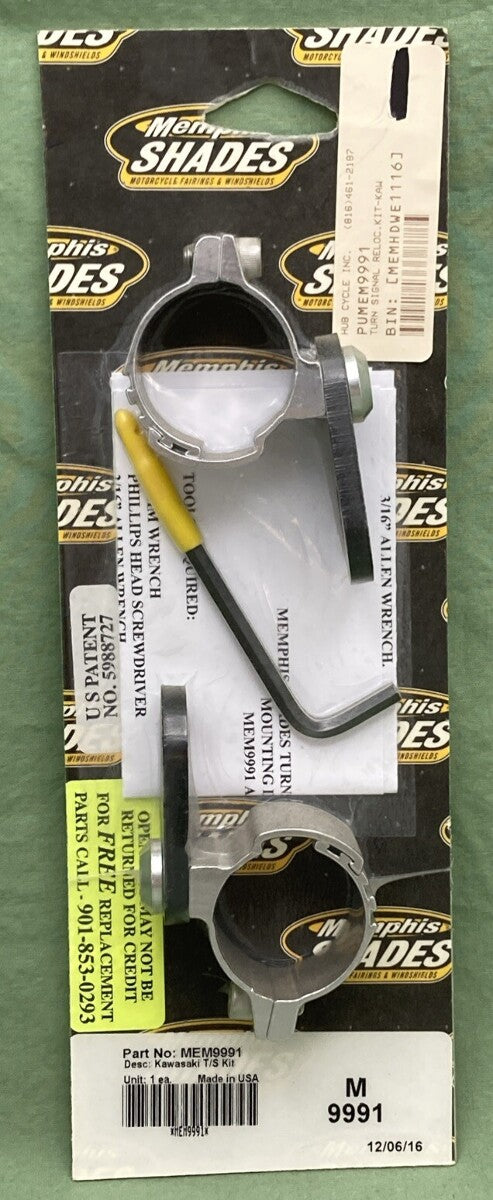 NEW MEMPHIS SHADES MEM9991 KAWASAKI TURN SIGNAL KIT