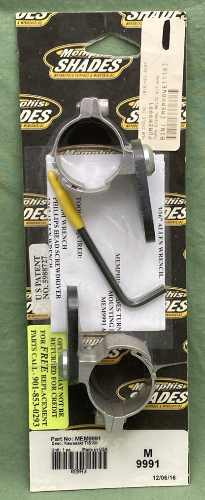 NEW MEMPHIS SHADES MEM9991 KAWASAKI TURN SIGNAL KIT