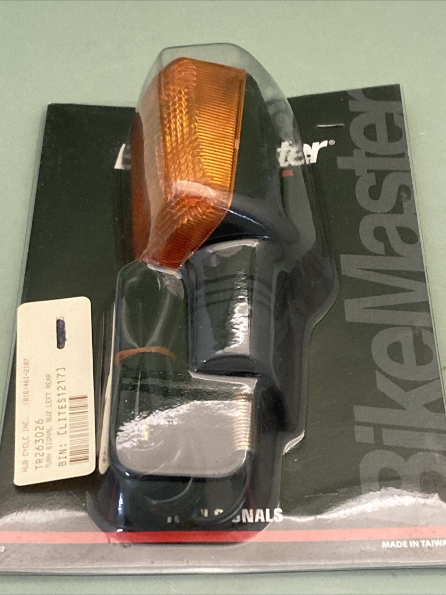 NEW BIKEMASTER 26-3026 TURN SIGNAL GSX600/1100 DR250/350 SUZUKI LEFT REAR