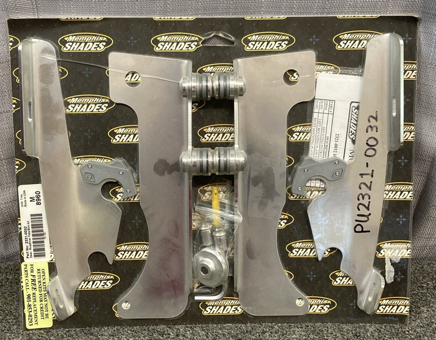 NEW MEMPHIS SHADES 2321-0032 ROADLINER FATS/SLIM KIT M8960