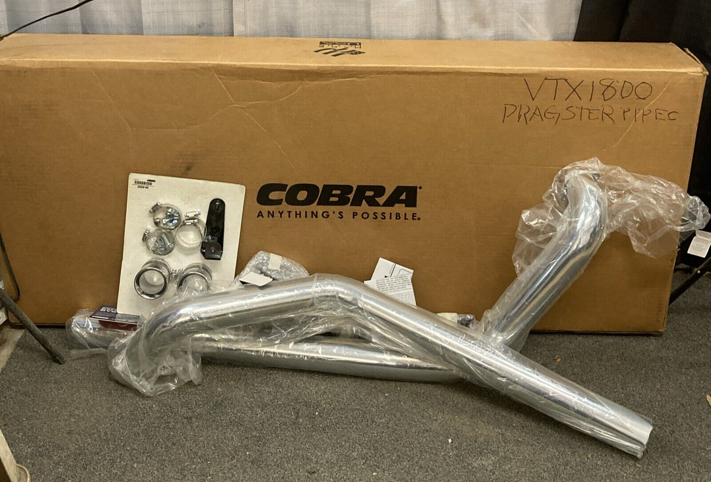 NEW COBRA VTX1800 DRAGSTERS C/F/N/R/S 02-08 INCOMPLETE KIT