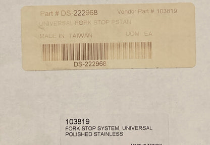 NEW PRO-ONE DS-222968 UNIVERSAL FORK STOP