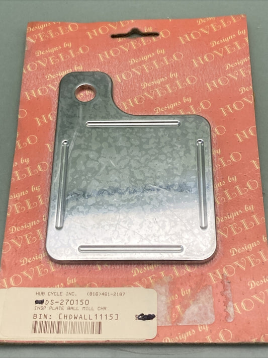 NEW GENUINE NOVELLO DS-270150 INSPECTION PLATE BALL MILL CHROME