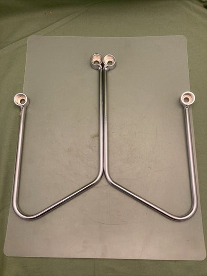 NEW REPLACES COBRA TR086420 02-6420 SADDLEBAG SUPPORTS FITS KAWASAKI VULCAN 800