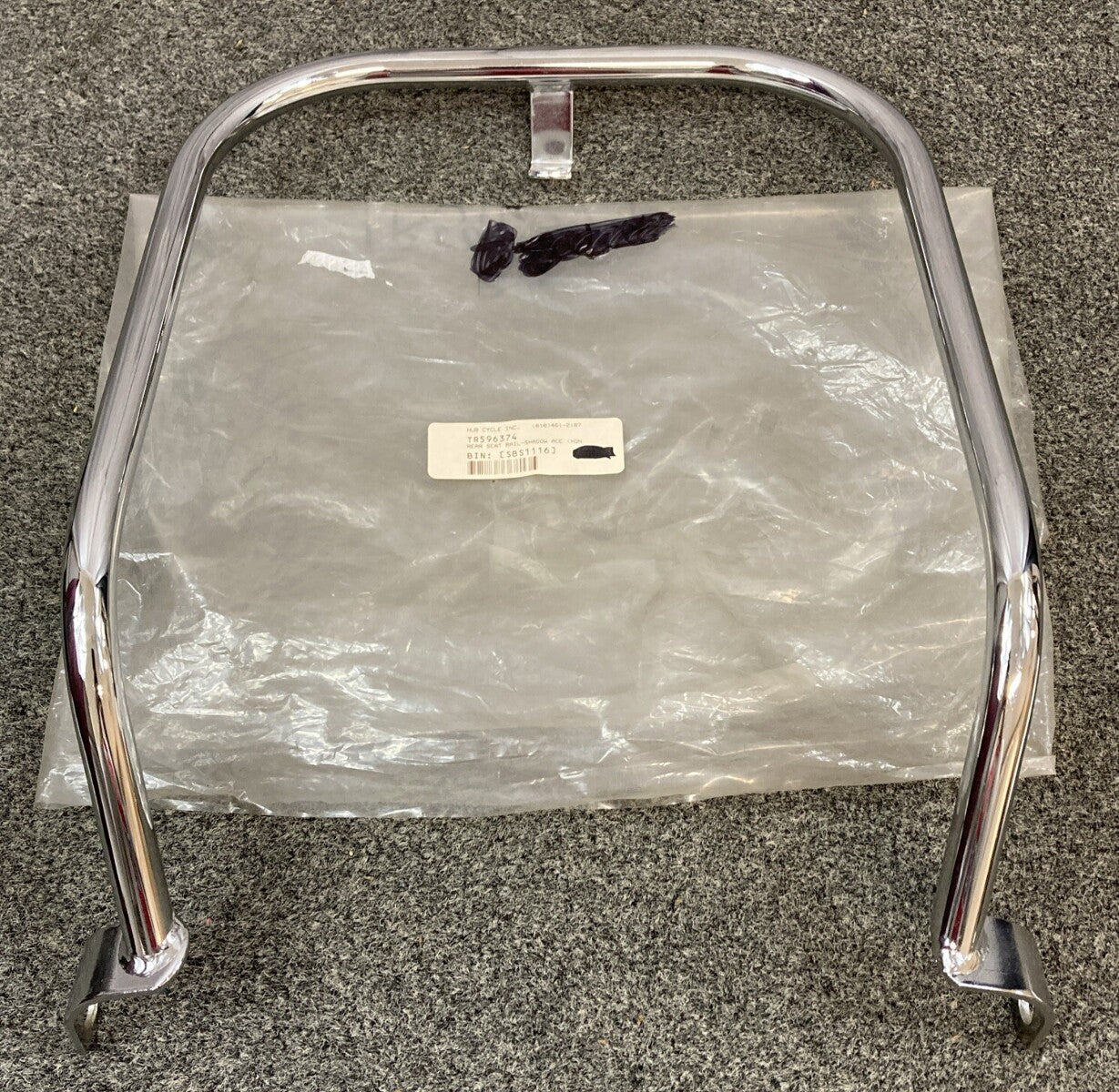 NEW MERICAPOWERSPORTS TR596374 REAR SEAT RAIL SHADOW ACE