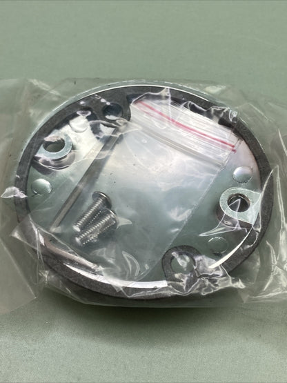 NEW DRAG SPECIALTIES 0703-0525 SKULL GAS CAP WITH SCREWS, VENTED CHROME