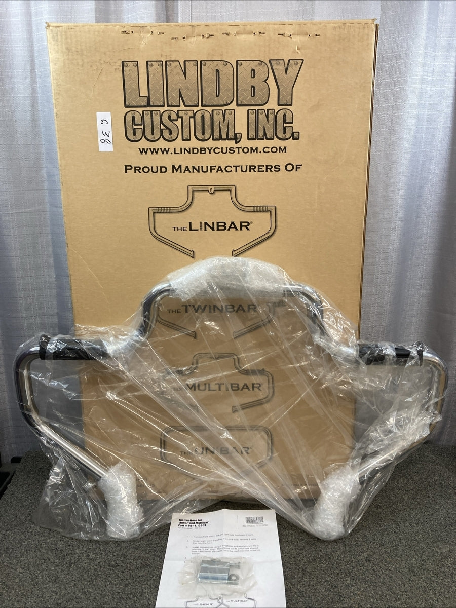 NEW LINDBY 1624-0097 MULTIBAR ENGINE GUARD CHROME KAWASAKI 1500CC 98- UP