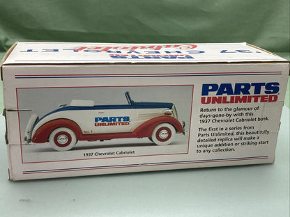 NEW PARTS UNLIMITED 10025 1937 CHEVY CABRIOLET