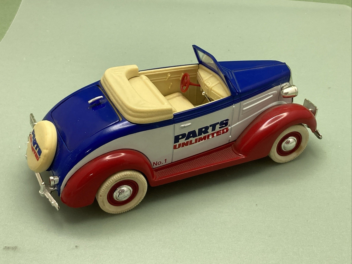 NEW PARTS UNLIMITED 10025 1937 CHEVY CABRIOLET