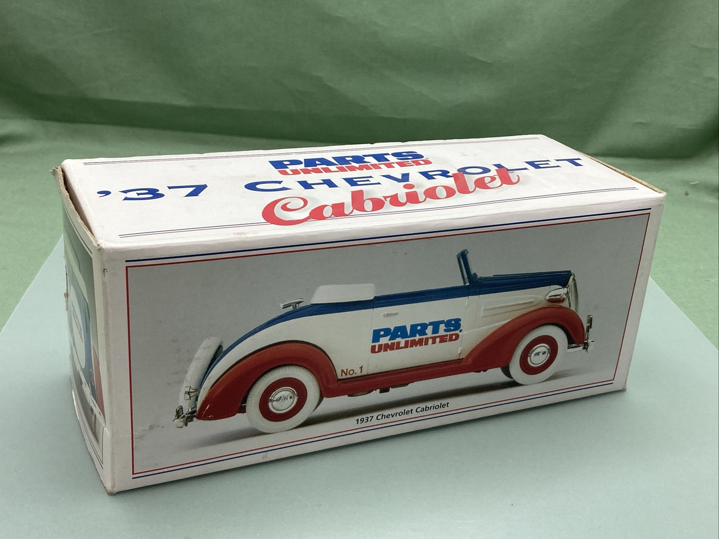 NEW PARTS UNLIMITED 10025 1937 CHEVY CABRIOLET