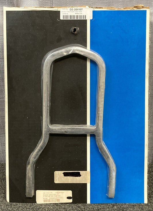 NEW DRAG SPECIALTIES DS-264107 9.7H X 7.38W W SQR SISSY BAR
