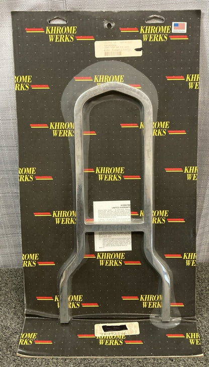 NEW KHROME WERKS 49-2066 SISSY BAR UPRIGHT 7.5" LOWBOY