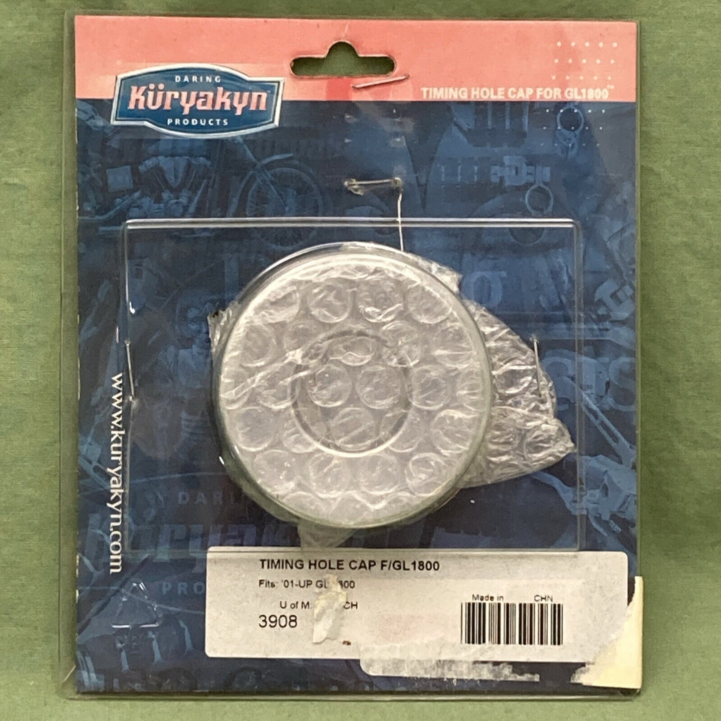 NEW KURYAKYN 3908 TIMING HOLE CAP  F/GL 1800
