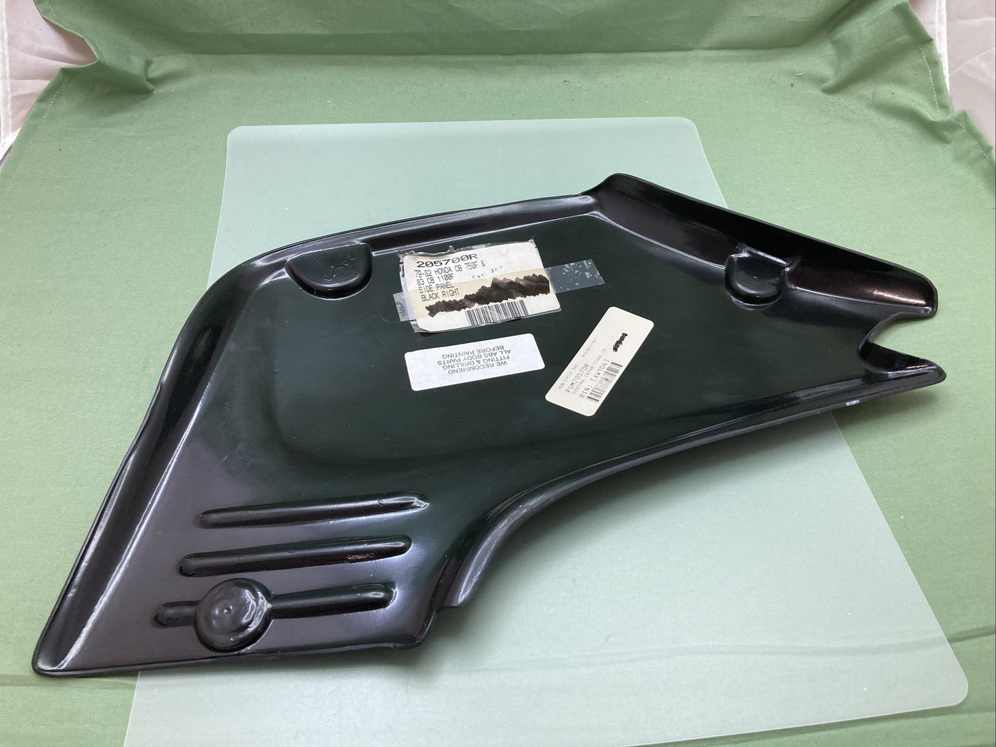 NEW MAIER 205700R SIDE PANEL BLACK RIGHT HONDA CB 750F/83/CB 1100F '79-'82
