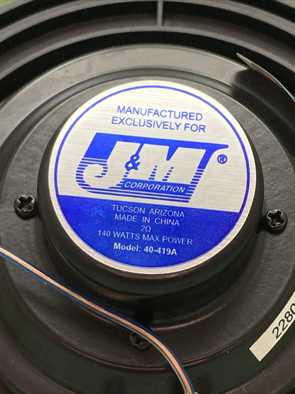 NEW J&M CORPORATION 40-419A ROKKER XT SERIES SPEAKER