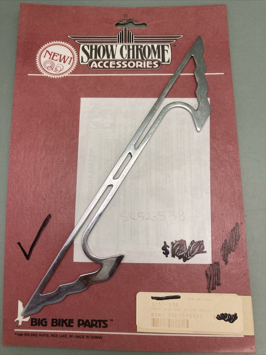NEW GENUINE SHOW CHROME 52-538 CRUIS WING DUAL ACCENT GRILL