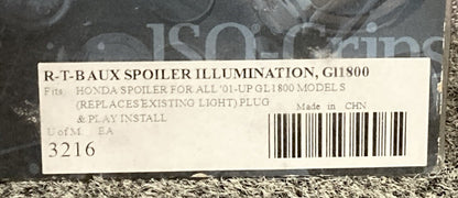 NEW KURYAKYN 3216 R-T-AUX SPOILER ILLUMINATION GL1800 ALL 2011-UP