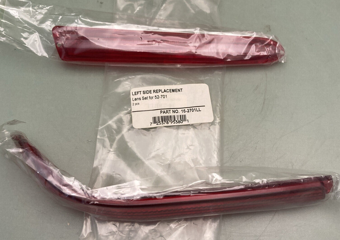 NEW GENUINE SHOW CHROME 16-2701LL LEFT SIDE REPLACEMENT LENS