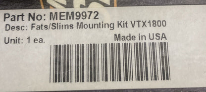 NEW GENUINE MEMPHIS SHADES MEM9972 FATS/SLIM HARDWARE KIT HONDA VTX1800
