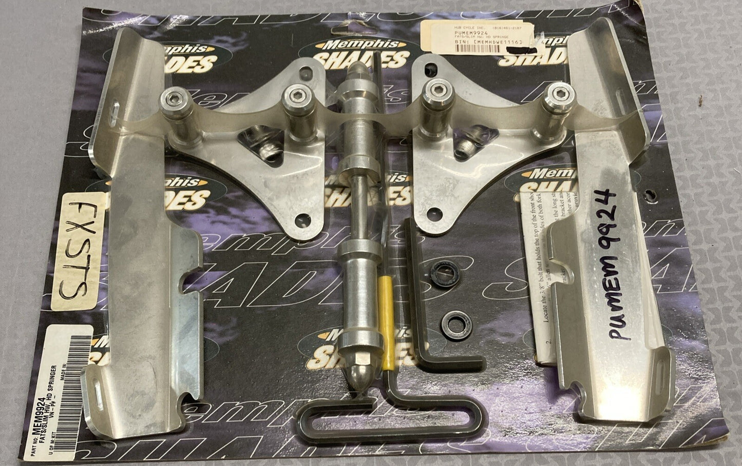 NEW MEMPHIS SHADES MEM9924 FATS/SLIM MOUNT KIT HD SPRINGER