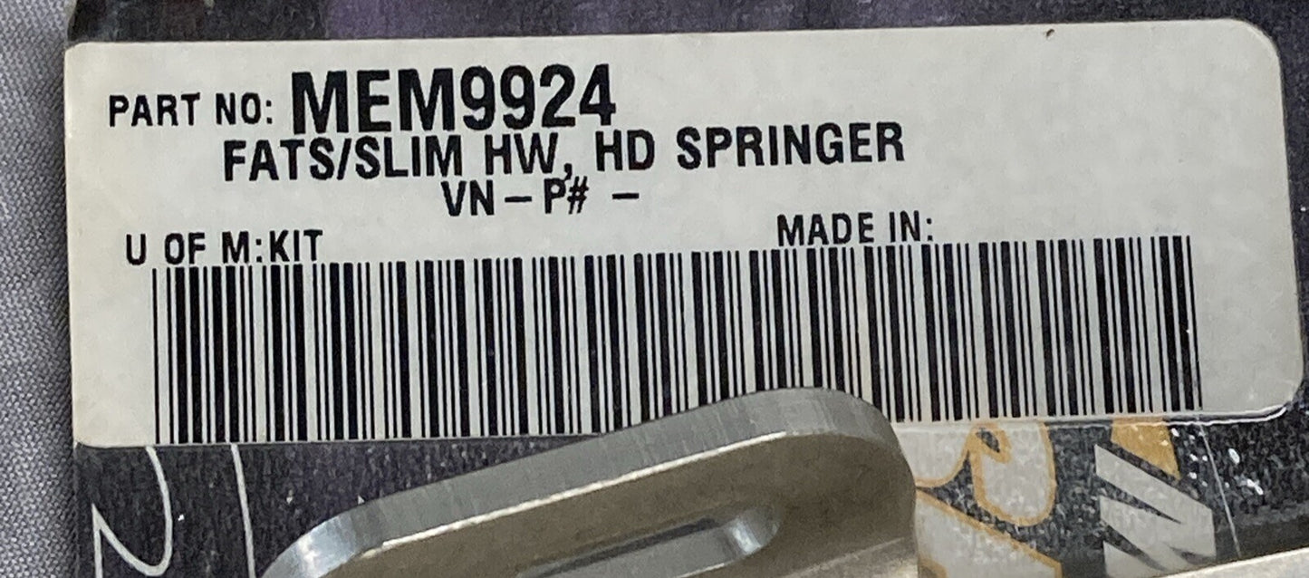 NEW MEMPHIS SHADES MEM9924 FATS/SLIM MOUNT KIT HD SPRINGER