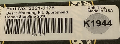 NEW GENUINE MEMPHIS SHADES 2321-0178 MOUNTING KIT FOR HONDA STATELINE MEK1944