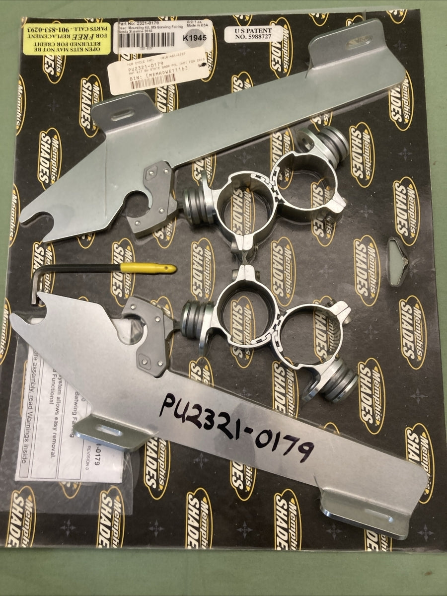 NEW MEMPHIS SHADES 2321-0179 MOUNTING KIT BATWING FAIRING HONDA  MEK1945