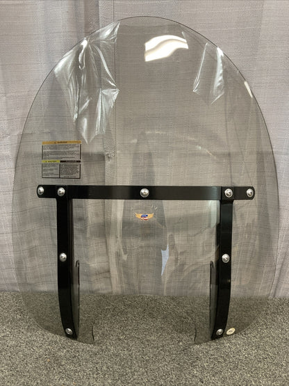 NEW NATIONAL CYCLE N2251 MOTORCYCLE WINDSHIELD TINTED 19" BLACK FRAME