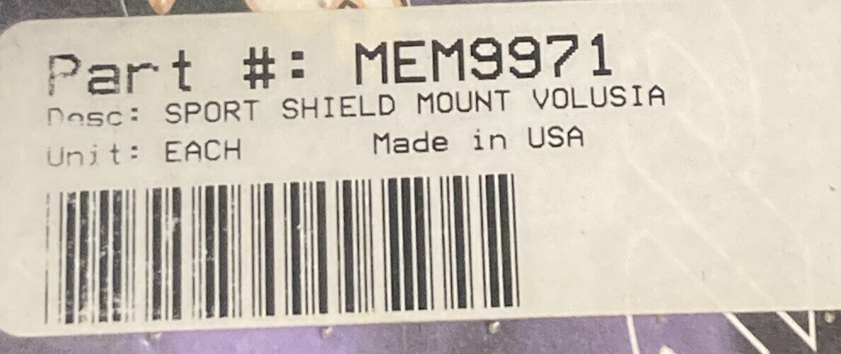 NEW MEMPHIS SHADES MEM9971 SPORT SHIELD MOUNT FOR SUZUKI VOLUSIA