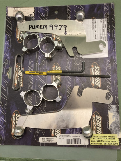 NEW MEMPHIS SHADES MEM9979 SPORTS SHIELD MOUNTING KIT FOR VTX 1300 C1 '04