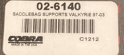 NEW GENUINE COBRA 26-6140 SADDLEBAG SUPPORTS FOR VALKRIE 97-03