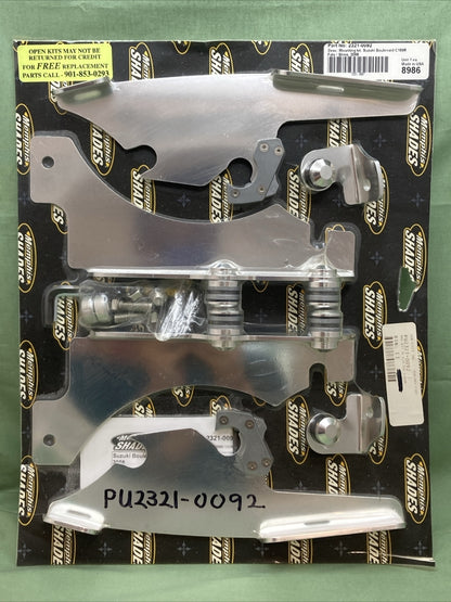 NEW MEMPHIS SHADES 2321-0092 MOUNTING KIT FATS, SLIMS SUZUKI BOULIVARD C109R 08