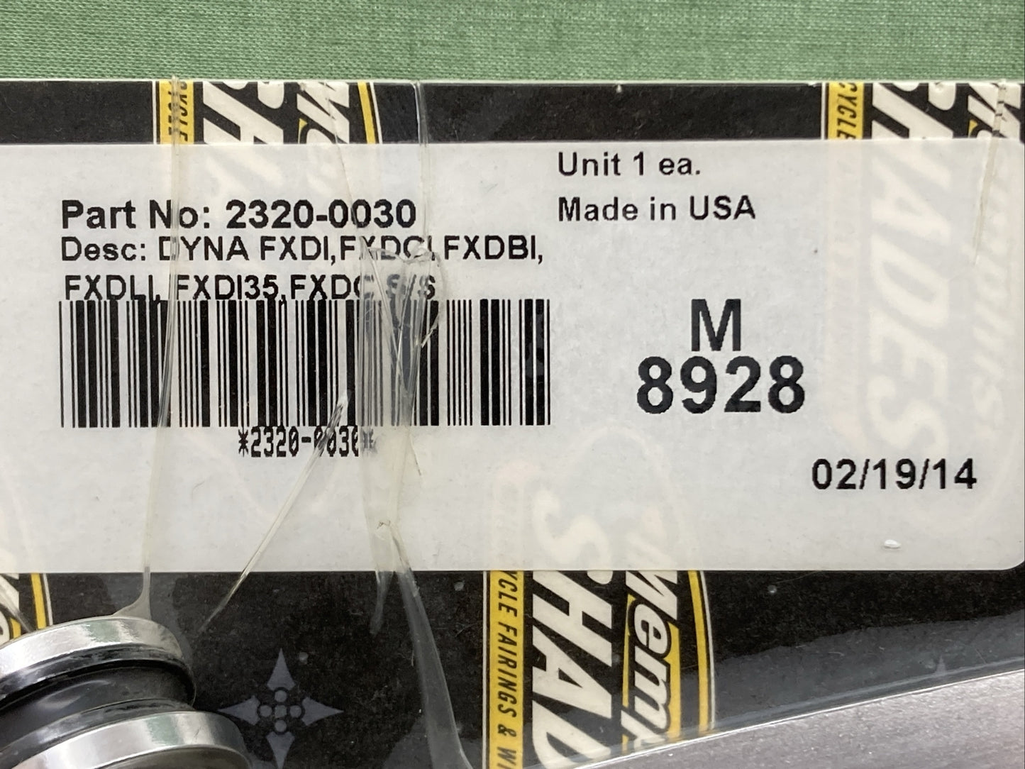 NEW MEMPHIS SHADES 2320-0030 MOUNT KIT SPORTSHIELD DYNA FXDI, FXDCI, FXDBI,FXDLI