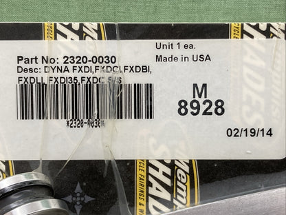 NEW MEMPHIS SHADES 2320-0030 MOUNT KIT SPORTSHIELD DYNA FXDI, FXDCI, FXDBI,FXDLI